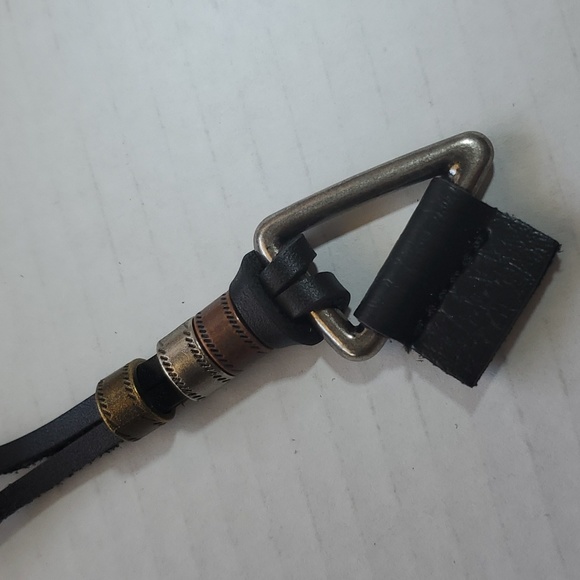 Triangle Silver-Tone Necklace - Picture 2 of 4